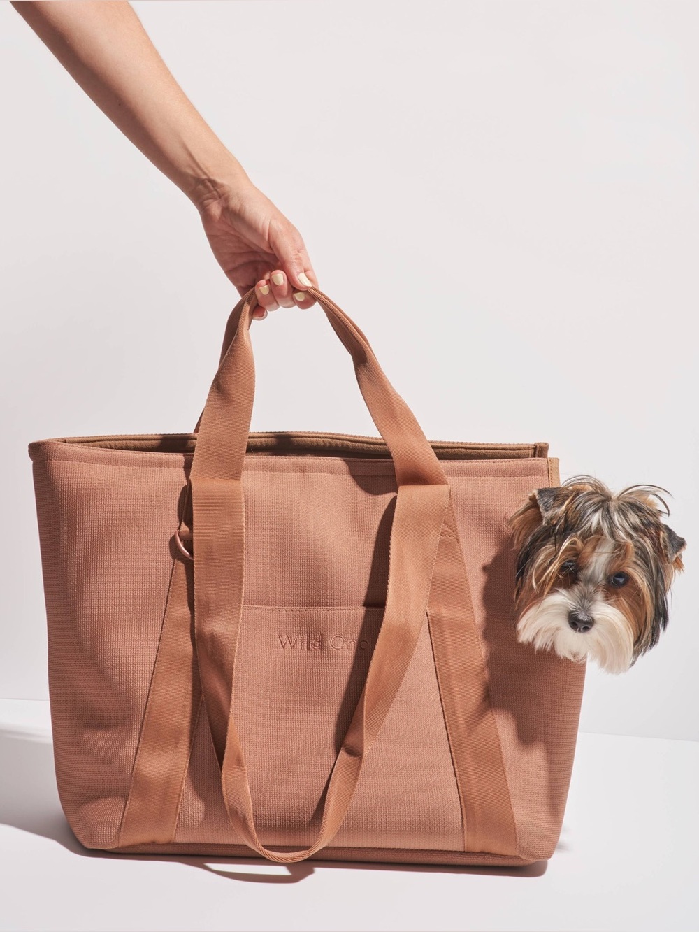 Wild One Everyday Pet Carrier Tote Cocoa Brown